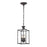 Atlas Lighting Arthur 7'' Wide 3Lt Mini Pendant, Aged Bronze