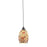 Atlas Lighting Avalon 5'' Wide 1Lt Pendant, Satin Nickel