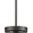 Atlas Lighting Beckett 12'' Wide 1Lt Mini Pendant, Bronze/Clear