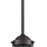 Atlas Lighting Beckett 6'' Wide 1Lt Mini Pendant, Bronze/Clear