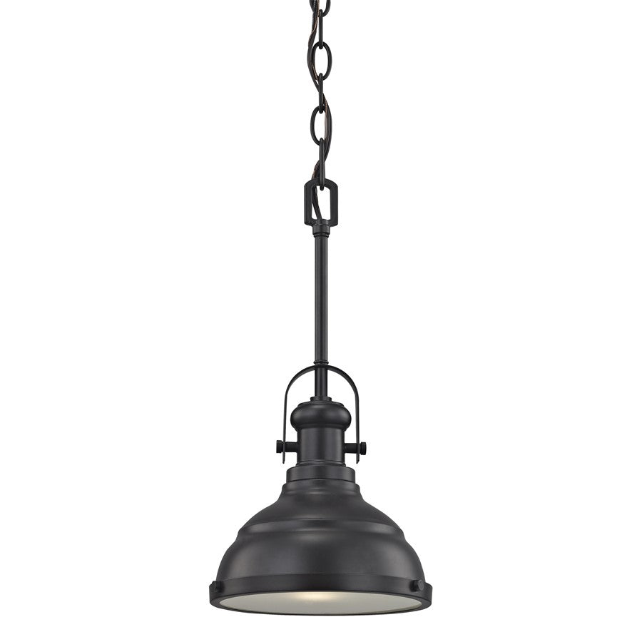 Atlas Lighting Blakesley 8''W 1Lt Mini Pendant, Oil Rubbed Bronze