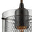 Atlas Lighting Brant 5'' Wide 1Lt Pendant, Oil Rubbed Bronze/Clear