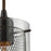 Atlas Lighting Brant 5'' Wide 1Lt Pendant, Oil Rubbed Bronze/Clear