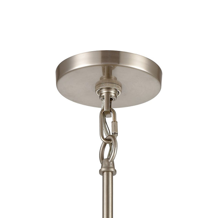 Atlas Lighting Brigantine 7'' Wide 1Lt Mini Pendant, Driftwood/Gray