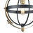 Atlas Lighting Caldwell 10'' Wide 1Lt Mini Pendant, Matte Black