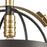 Atlas Lighting Caldwell 10'' Wide 1Lt Mini Pendant, Matte Black