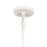 Atlas Lighting Cape May 9'' Wide 1Lt Mini Pendant, White Coral/Gray