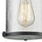 Atlas Lighting Chadwick 8'' Wide 1Lt Mini Pendant, Bronze/Clear