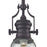 Atlas Lighting Chadwick 8'' Wide 1Lt Mini Pendant, Bronze/Clear