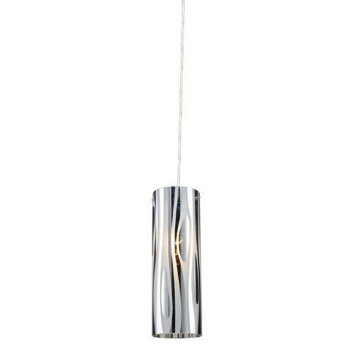 Atlas Lighting Chromia 4'' Wide 1Lt Pendant, Polished Chrome