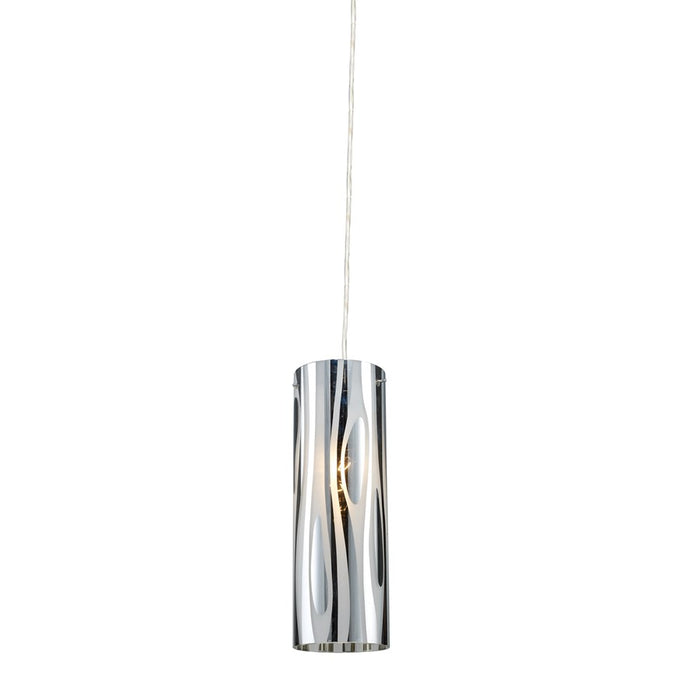 Atlas Lighting Chromia 4'' Wide 1Lt Pendant, Polished Chrome