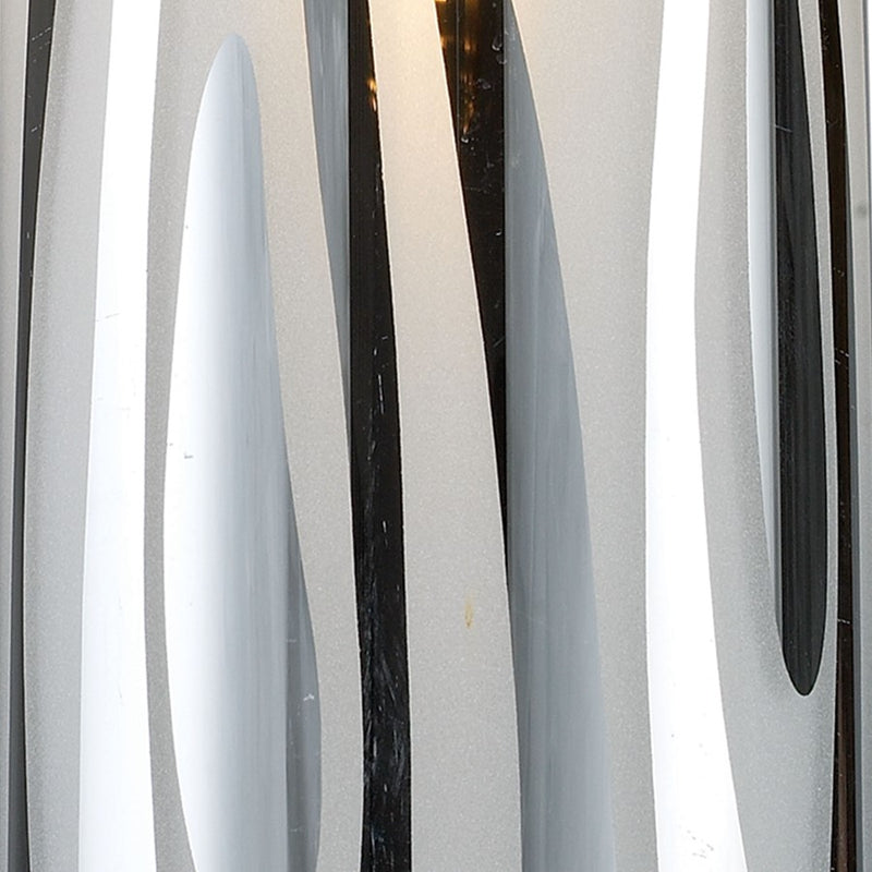 Atlas Lighting Chromia 4in 1-Light Pendant | Modern Polished Chrome and Chrome Metal | Kitchen Island & Dining Room | 4 x 4 x 12 in | Model CL11562-CH
