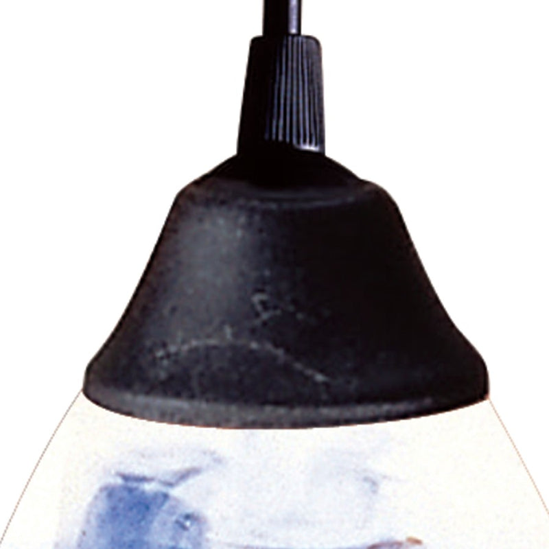Atlas Lighting Classico 5'' Wide 1Lt Pendant, Dark Rust/Mountain