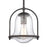 Atlas Lighting Connection 8'' Wide 1Lt Mini Pendant, Bronze/Clear