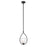 Atlas Lighting Conway 8'' Wide 1Lt Mini Pendant, Bronze/White