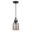 Atlas Lighting Danica 5''W 1Lt Pendant, Oil Rubbed Bronze/Silver