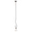 Atlas Lighting Elipse 6''W 1Lt Mini Pendant, Painted Bronze/White