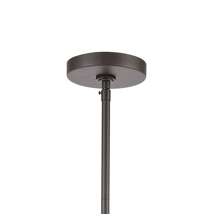 Atlas Lighting Fairfax 9'' Wide 3Lt Mini Pendant, Oil Rubbed Bronze