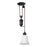 Atlas Lighting Farmhouse 7'' Wide 1Lt Mini Pendant, Bronze/White