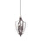 Atlas Lighting Foyer 11'' Wide 4Lt Mini Pendant, Oil Rubbed Bronze