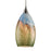 Atlas Lighting Geologic 6'' Wide 1Lt Pendant, Satin Nickel