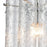 Atlas Lighting Symphony 10'' Wide 1Lt Mini Pendant, Chrome/Clear