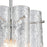 Atlas Lighting Symphony 10'' Wide 1Lt Mini Pendant, Chrome/Clear