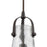 Atlas Lighting Hand Formed 8'' Wide 1Lt Mini Pendant, Bronze/Clear