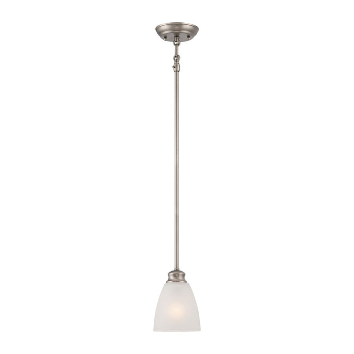 Atlas Lighting Haven 4.75'' Wide 1Lt Mini Pendant, Satin Pewter