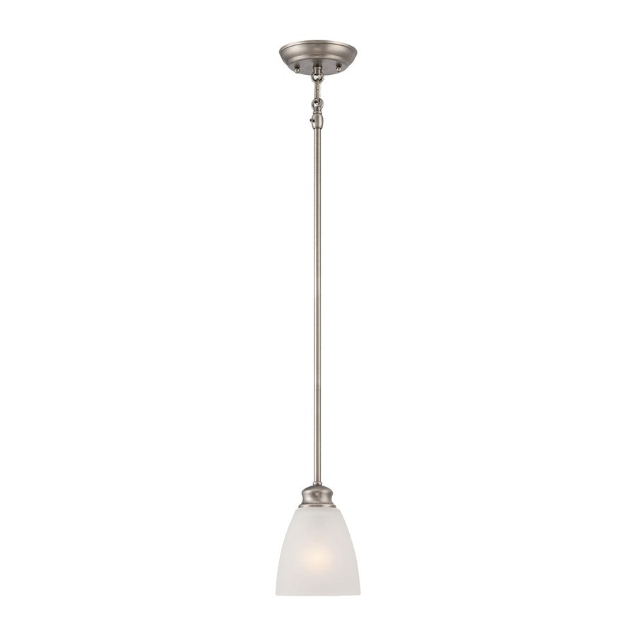 Atlas Lighting Haven 4.75'' Wide 1Lt Mini Pendant, Satin Pewter