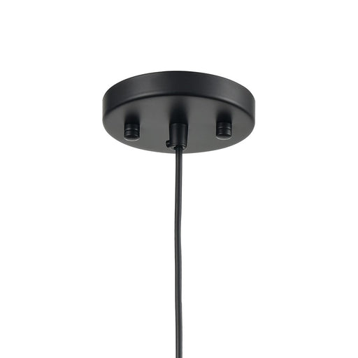 Atlas Lighting Heathrow 8'' Wide 1Lt Mini Pendant, Matte Black
