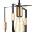 Atlas Lighting Heathrow 8'' Wide 1Lt Mini Pendant, Matte Black