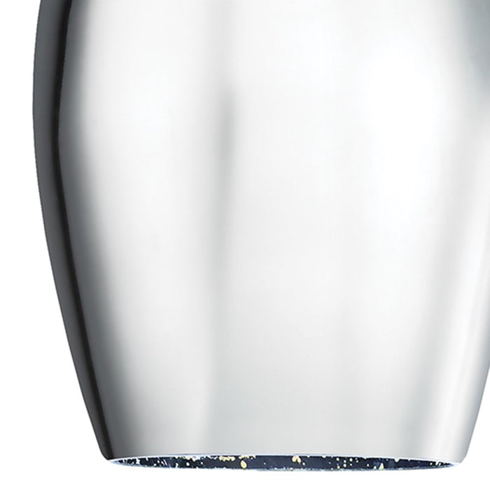 Atlas Lighting Illusions 5''W 1Lt Pendant, Nickel/Multi Fireworks