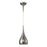 Atlas Lighting Lindsey 6'' Wide 1Lt Pendant, Satin Nickel/Clear