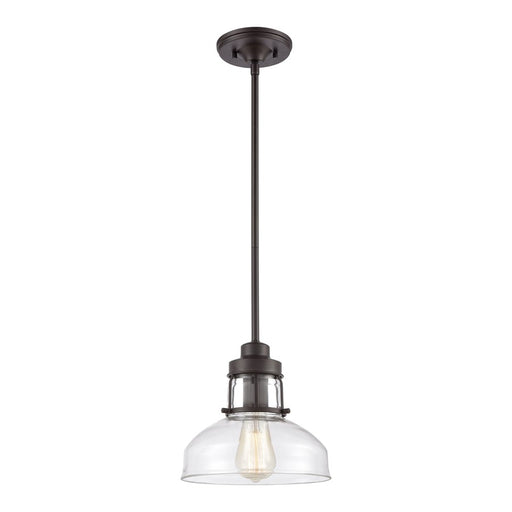 Atlas Lighting Manhattan Boutique 9''W 1Lt Mini Pendant, Bronze