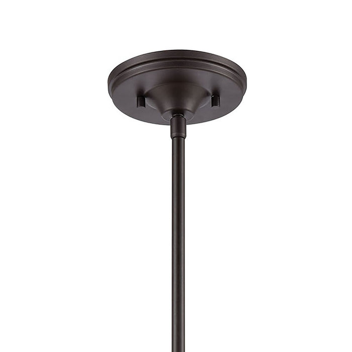 Atlas Lighting Manhattan Boutique 9''W 1Lt Mini Pendant, Bronze