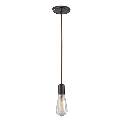 Atlas Lighting Menlow Park 2'' Wide 1Lt Mini Pendant, Oiled Bronze
