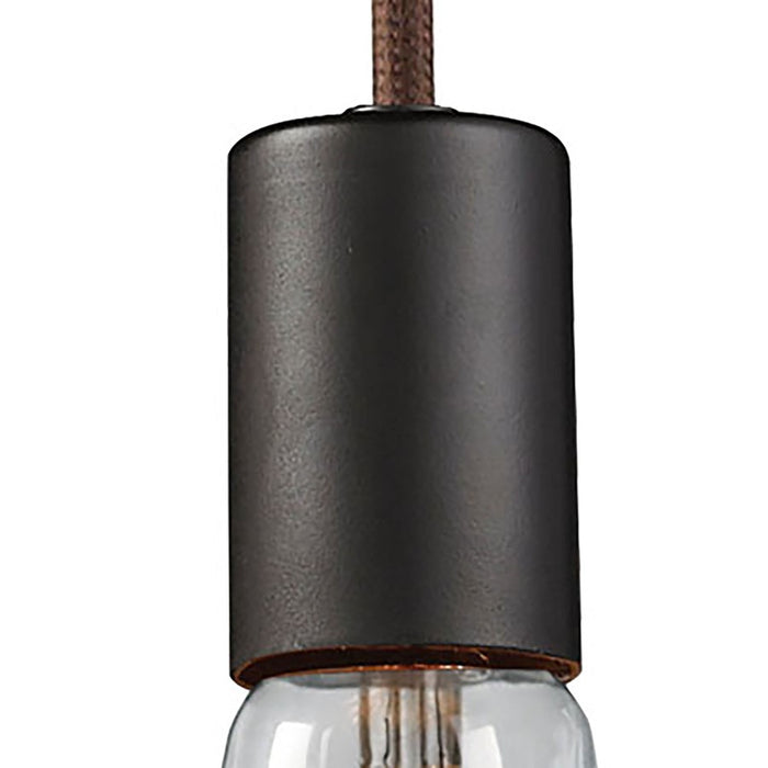 Atlas Lighting Menlow Park 2'' Wide 1Lt Mini Pendant, Oiled Bronze