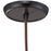 Atlas Lighting Menlow Park 2'' Wide 1Lt Mini Pendant, Oiled Bronze