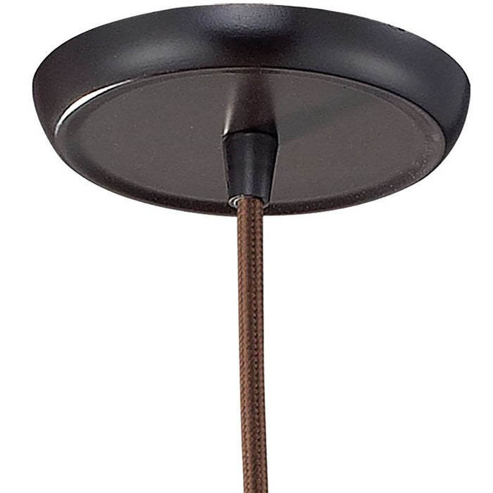 Atlas Lighting Menlow Park 2'' Wide 1Lt Mini Pendant, Oiled Bronze