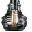 Atlas Lighting Menlow Park 6'' Wide 1Lt Mini Pendant, Bronze/Clear