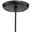 Atlas Lighting Menlow Park 6'' Wide 1Lt Mini Pendant, Bronze/Seed