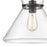 Atlas Lighting Mickley 12'' Wide 1Lt Mini Pendant, Bronze/Clear
