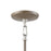 Atlas Mid-Century Schoolhouse 8''W 1Lt Mini Pendant, Pecan/WH
