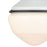 Atlas Lighting Mid-Century Schoolhouse 12''W 1Lt Mini Pendant, WH