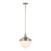 Atlas Lighting Mid-Century Schoolhouse 12''W 1Lt Mini Pendant, NK