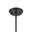 Atlas Lighting Millville 5'' Wide 1Lt Mini Pendant, Matte Black