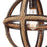 Atlas Lighting Natural Rope 12'' Wide 1Lt Mini Pendant, Bronze