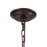 Atlas Lighting Natural Rope 12'' Wide 1Lt Mini Pendant, Bronze