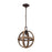 Atlas Lighting Natural Rope 12'' Wide 1Lt Mini Pendant, Bronze